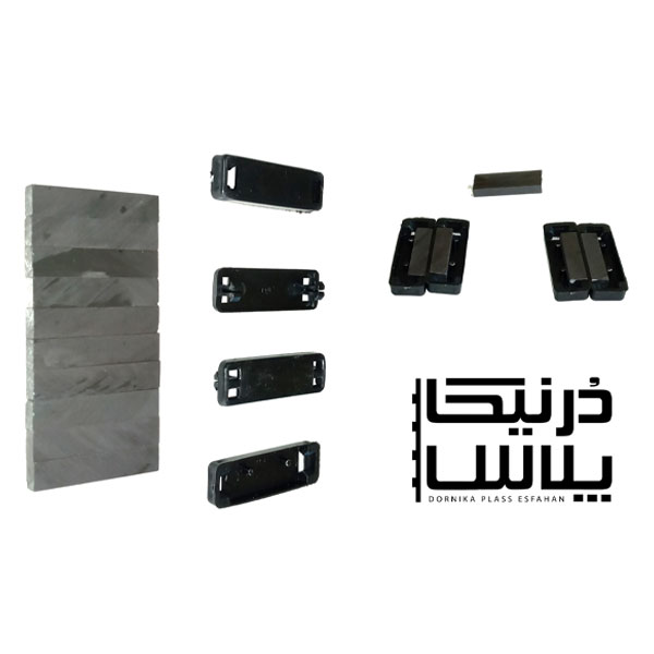 پوسته نگهدارنده و آهنربا مغناطیسی